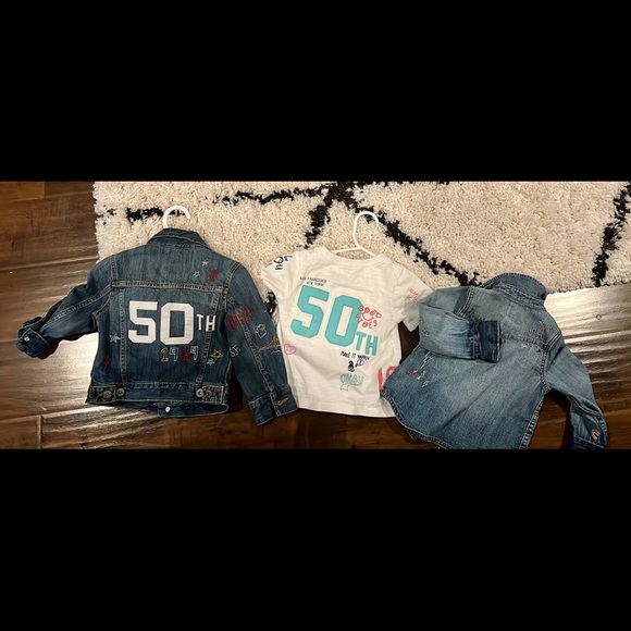 2 Toddler Baby Gap 50th Anniversary 1969 Lot. In Excellent Condition! - Picture 2 of 2